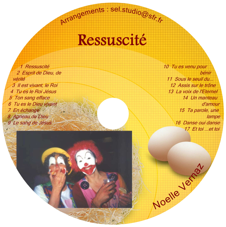 Pochette album Réssuscité